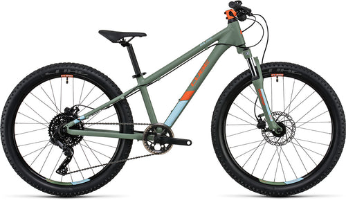 Bicicleta Cube Acid Green N' Orange 240 Disc 2022 talla 24