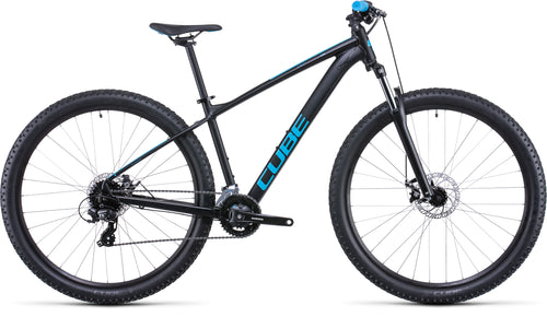 BIcicleta Cube AIM Black N' Blue talla 18
