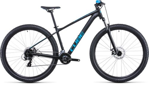 Bicicleta Cube AIM Black N' Blue talla 20