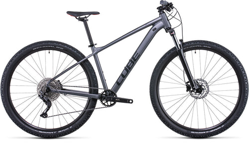 Bicicleta Cube Aim Ex Grey N´ Red talla 18