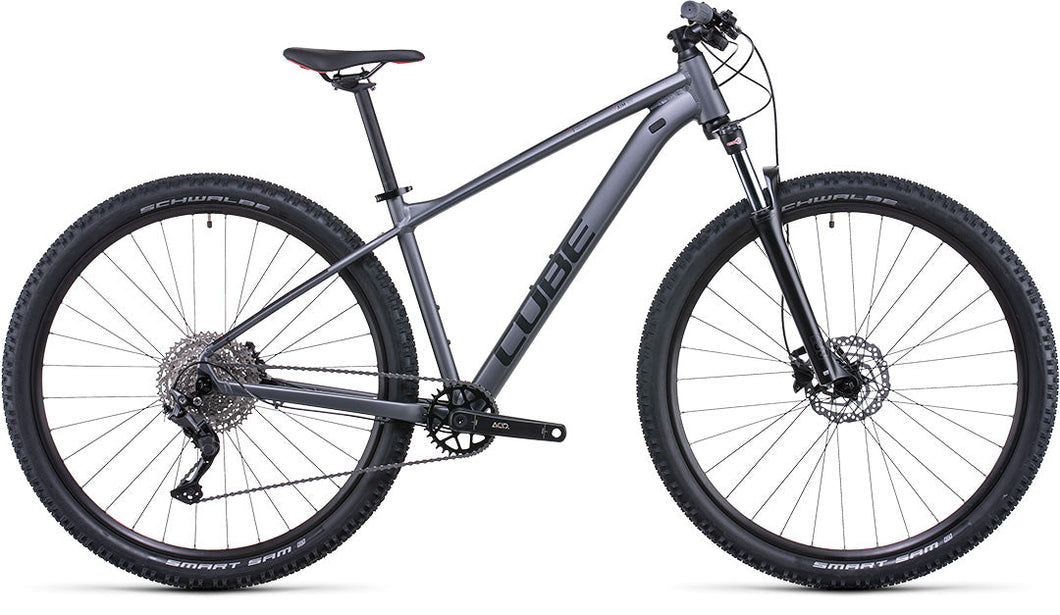 Bicicleta Cube Aim Ex Grey N´ Red talla 18