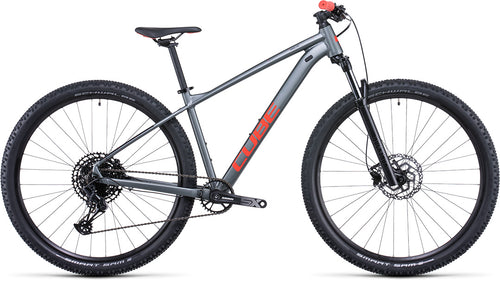 Bicicleta Cube Analog Flashgrey N' Red talla 14