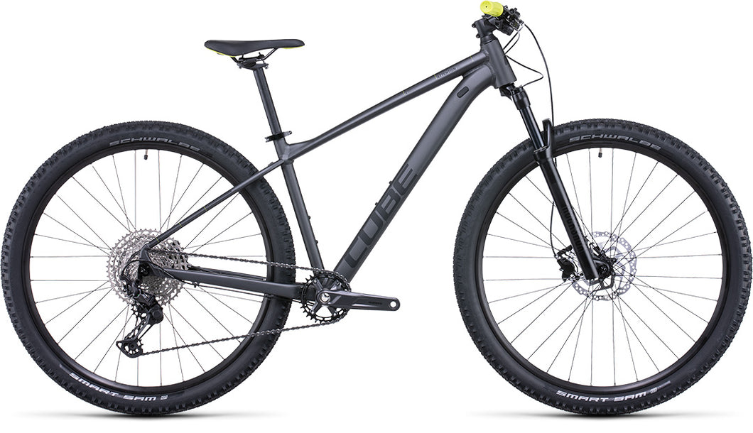 Bicicleta Cube Attention SL Grey N' Lime talla 18