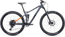 Cargar imagen en el visor de la galería, Bicicleta Cube Stereo 120 Pro Grey N Orange talla 18&quot; M 29&quot; 2022