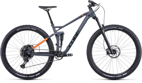 Bicicleta Cube Stereo 120 Pro Grey N Orange talla 18