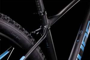 BIcicleta Cube AIM Black N' Blue talla 18" 29" M 2022