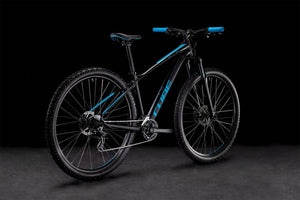 BIcicleta Cube AIM Black N' Blue talla 18" 29" M 2022