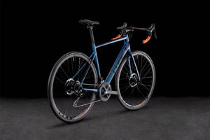 Bicicleta Cube Attain Atlanticblue N' Orange talla 53 2022